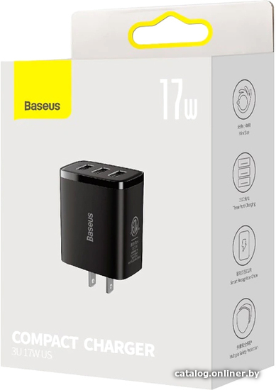 Сетевое зарядное Baseus CCXJ020101