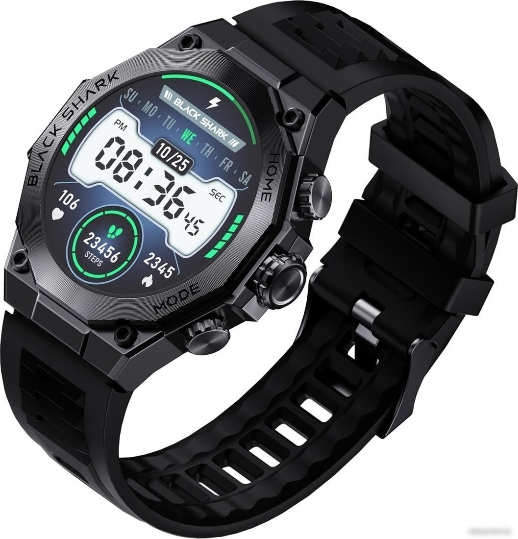 Умные часы Black Shark S1 Pro (черный/серый)