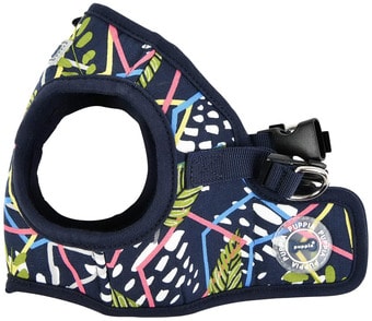 Шлейка Puppia Botanical PAUA-HB1823-NY-L (синий)