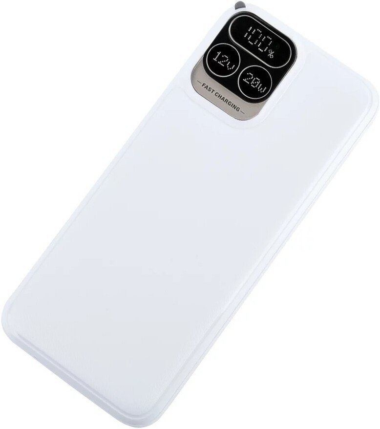 Внешний аккумулятор Perfeo Atomic Age 10000mAh (белый)