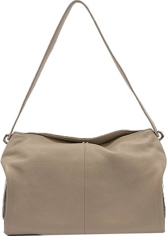 Женская сумка Poshete 845-SJ7253NOL-LCF (светлый кофейный)