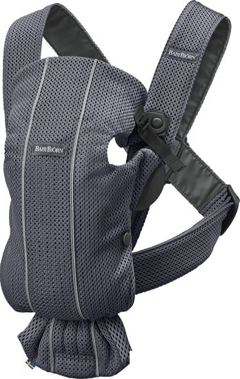 Рюкзак-переноска BabyBjorn Mini 3D Mesh (антрацит)
