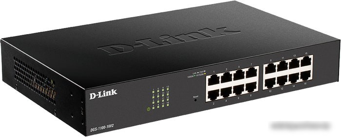 Коммутатор D-Link DGS-1100-16V2/A1A