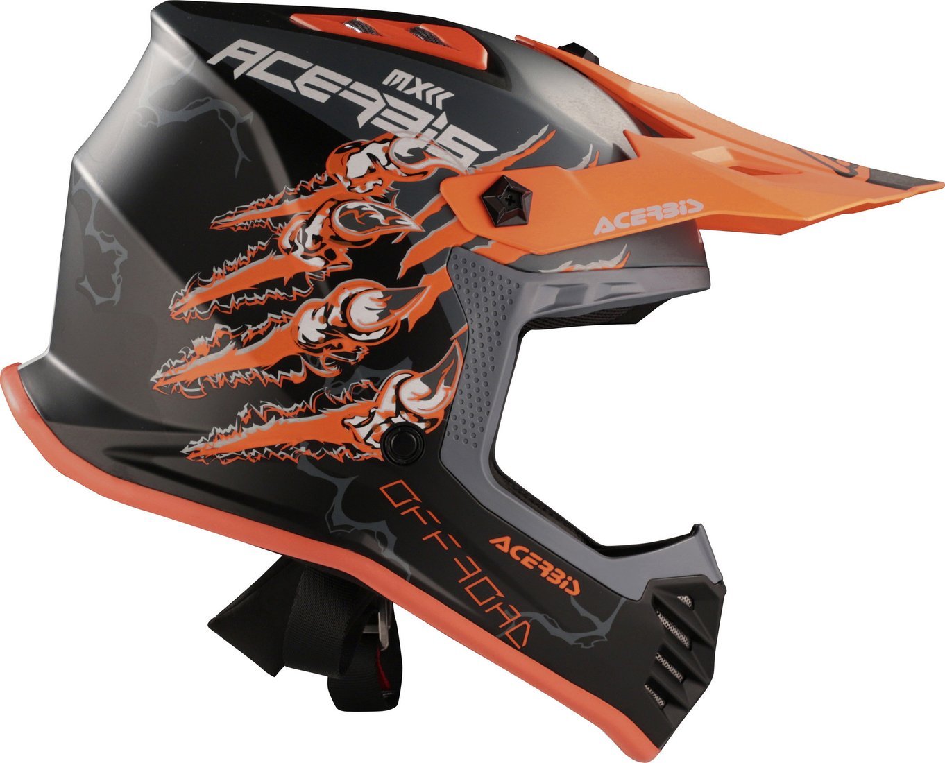 Мотошлем Acerbis Profile Junior 0025401.446.056 (XL/53-54, Nero/Arancio)