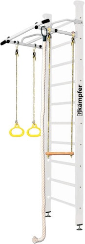 Детский спортивный комплекс Kampfer Helena Ceiling Стандарт (жемчужный/белый антик)