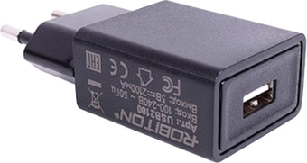 Сетевое зарядное Robiton USB2100 (черный)