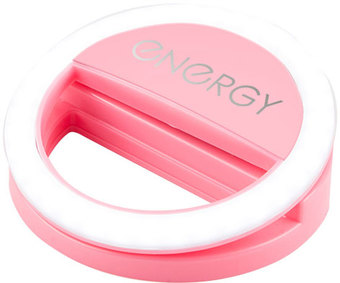 Кольцевая лампа Energy EM-001 (розовый)