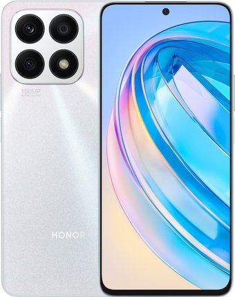 Телефон HONOR X8a 6GB/128GB международная версия (титановый серебристый)