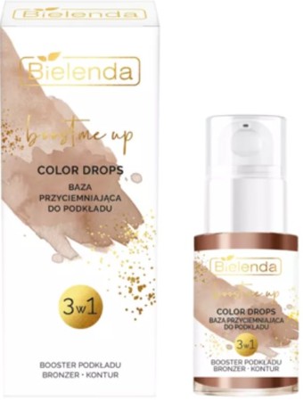 Основа под макияж Bielenda Boost Me Up Оттеночные капли 3в1 15 мл