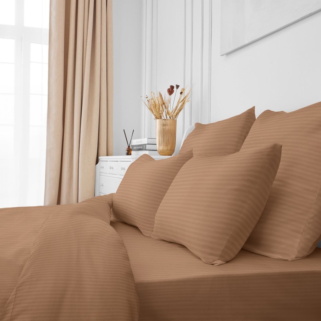 Постельное белье Нордтекс Волшебная Ночь Евро New Beige ВН 2506 8709/19 926538