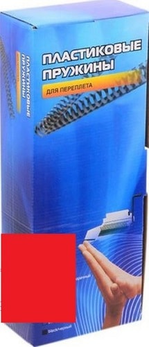 Пластиковая пружина для переплета Office-Kit 16 мм (красный)