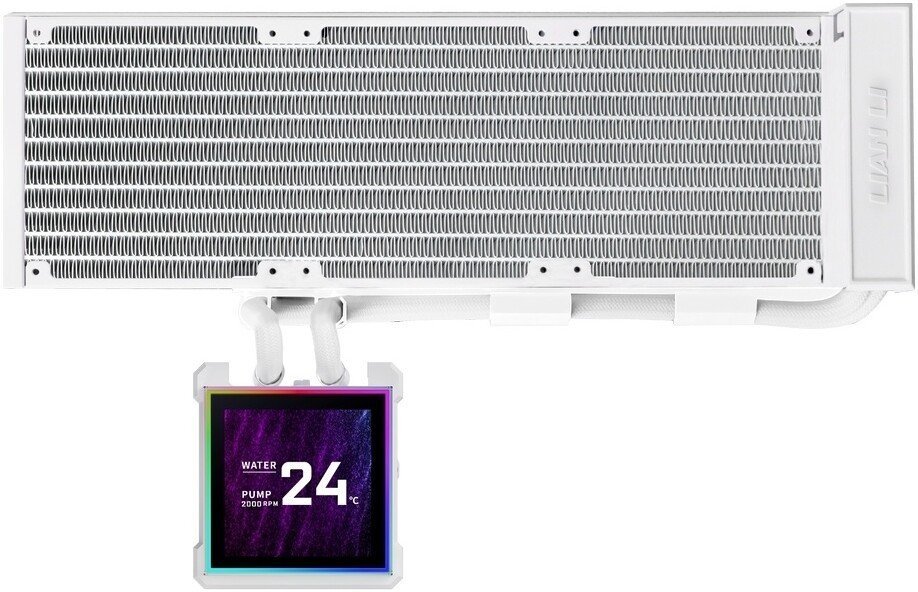 Радиатор системы жидкостного охлаждения Lian Li HydroShift II LCD-S 360N G89.GHS2LCDS36NW.R0