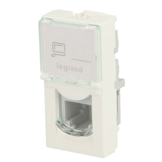 Розетка компьютерная Legrand Mosaic 76573