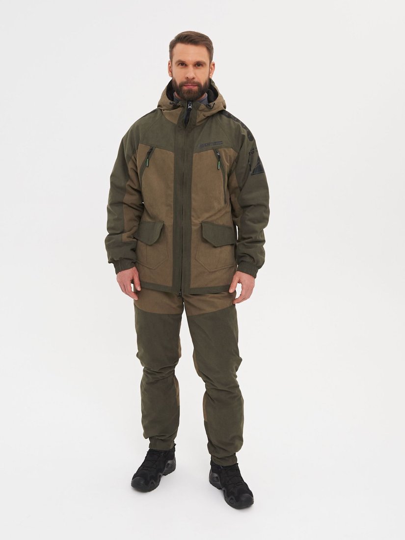 Костюм Huntsman Горка Люкс -15°C ХакиИсландия (р.48-50/170-176)