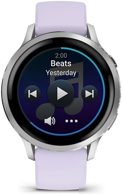 Умные часы Garmin Venu 4 41 мм (серебристый/сиреневый)