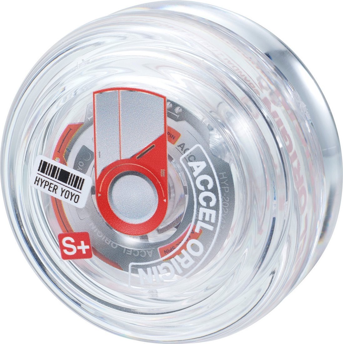 Волчок Bandai Hyper Yoyo Accel. Кибер белый 66432