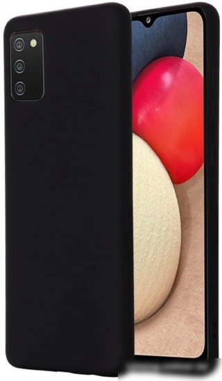 Чехол для телефона Case Cheap Liquid для Galaxy A02/M02 (черный)