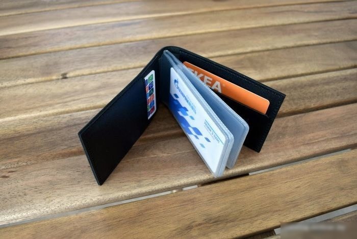 Визитница EZcase Мини С6 black (черный)