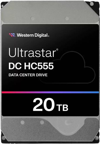 Жесткий диск WD Ultrastar DC HC555 20TB WUH722020CLE604