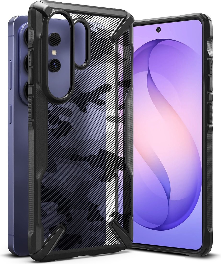 Чехол для телефона Ringke Fusion X для Galaxy S26 Ultra (Camo Black)