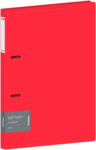 Папка-регистратор Berlingo Soft Touch RB4_2D982 (красный)