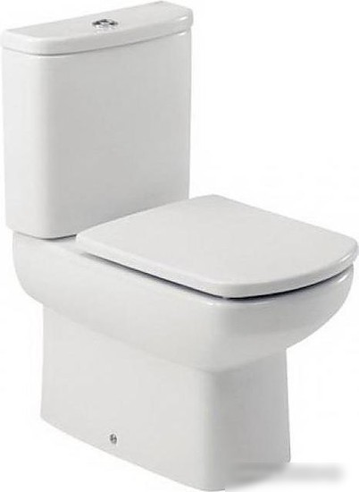 Унитаз напольный Roca Dama Senso Compacto 7342518000+734151B000+ZRU9000040