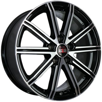 Литые диски Alcasta M64 16x6.5" 5x100мм DIA 57.1мм ET 38мм BKF