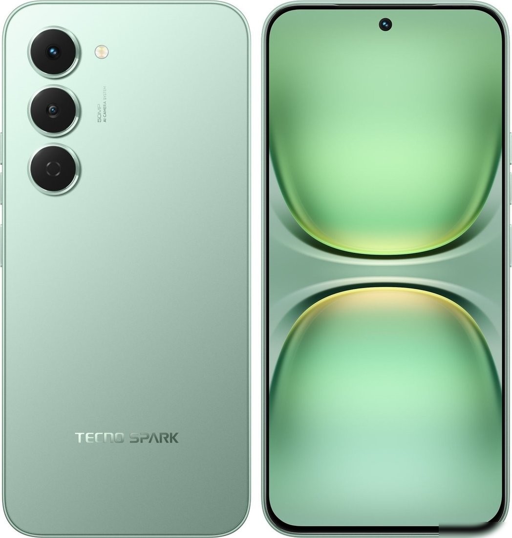 Телефон Tecno Spark 40 Pro 8GB/128GB (бамбуковый зеленый)