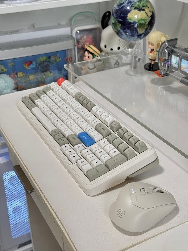 Клавиатура MCHOSE K99 V2 Retro White (Icy Creamsicle)