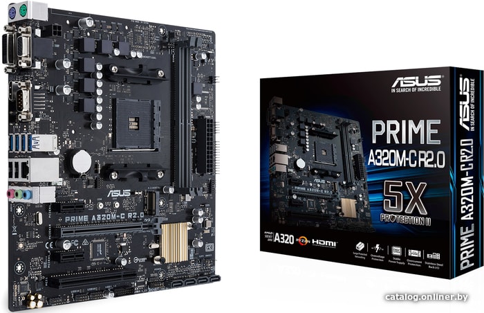 Материнская плата ASUS Prime A320M-C R2.0