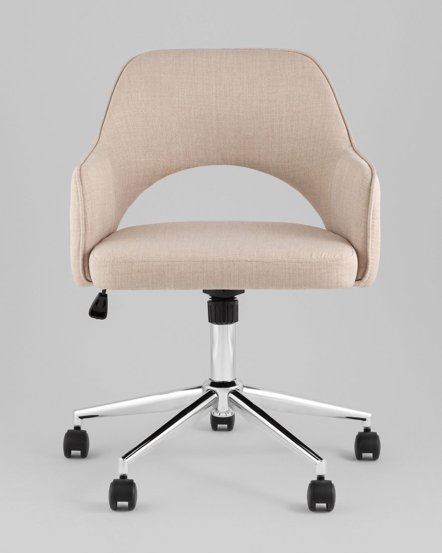 Офисное кресло Stool Group Кларк Clarkson Linen Beige (рогожка, бежевый)
