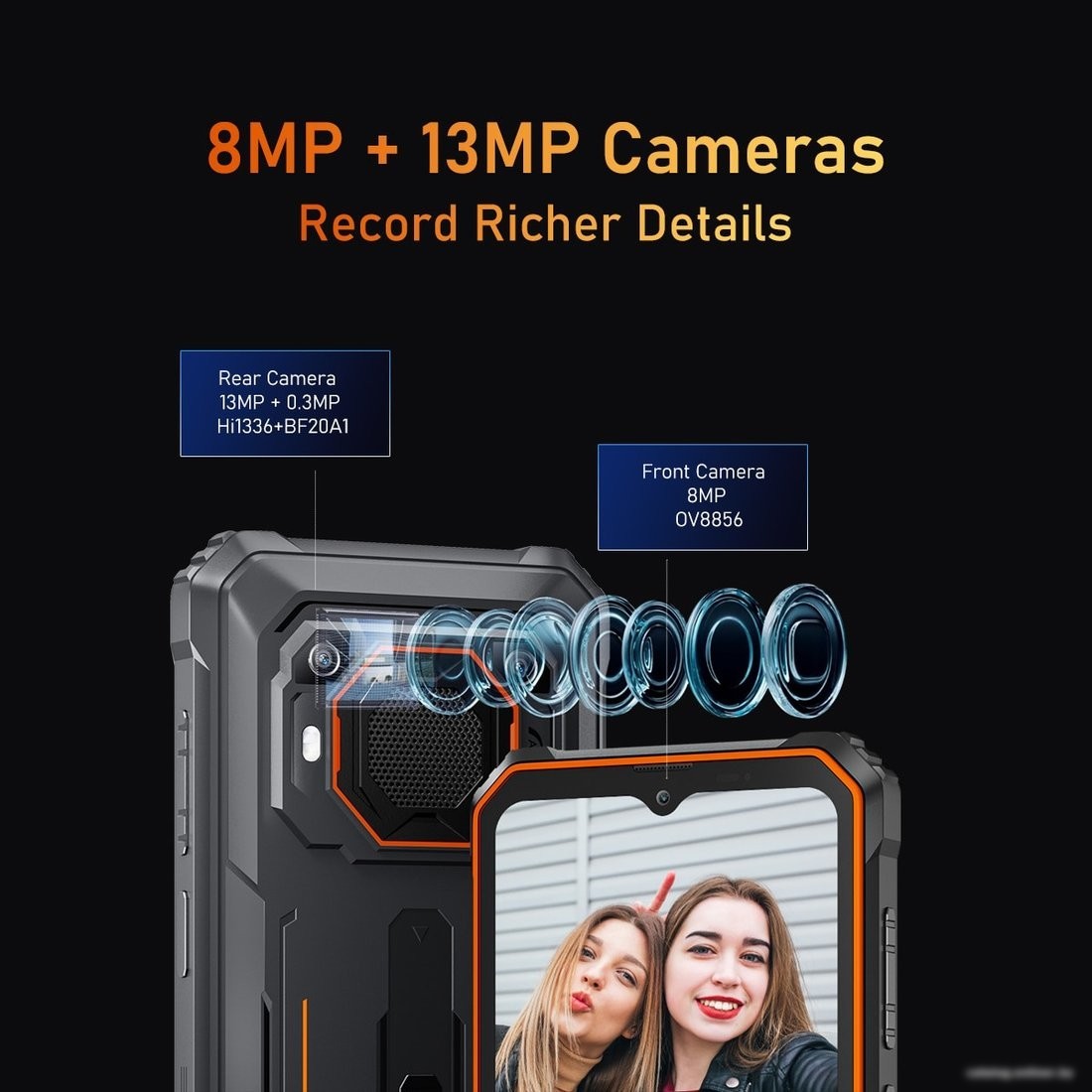 Телефон Blackview BV6200 Pro 6GB/128GB (черный)