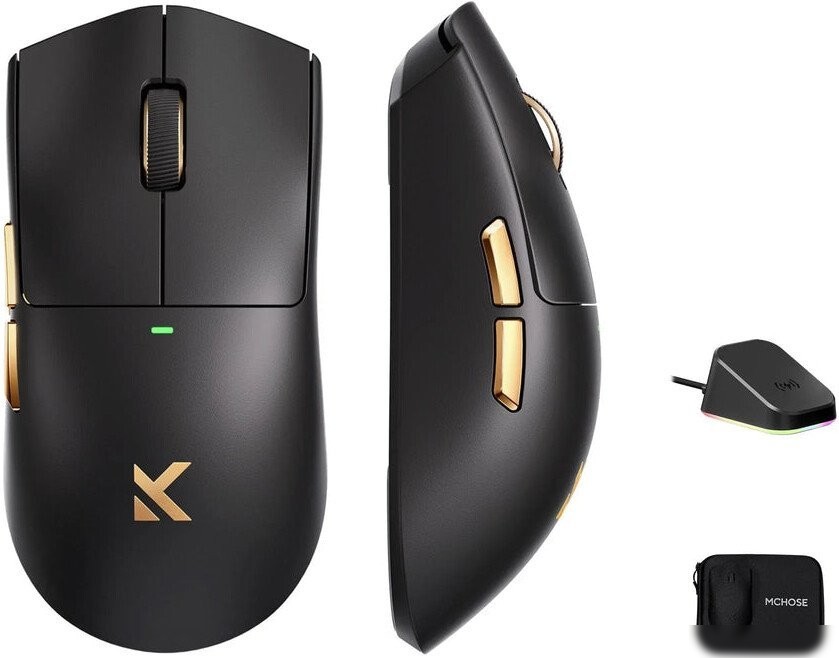 Игровая мышь MCHOSE K7 Ultra Lightweight Wireless (черный)