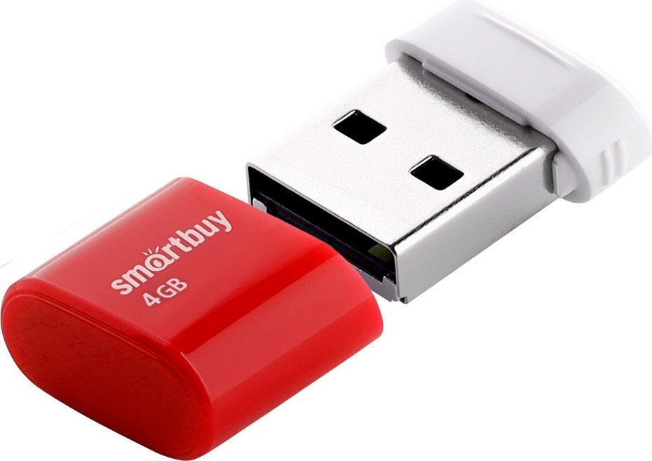 USB Flash SmartBuy Lara 4GB (красный)