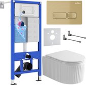 Унитаз подвесной Roxen StounFix Dual Fresh 968227