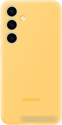Чехол для телефона Samsung Silicone Case S24+ (желтый)