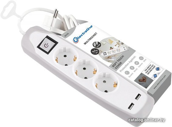 Удлинитель Electraline 62153 2 м