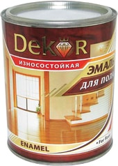 Эмаль Dekor для пола (красный/коричневый, 1.8 кг)