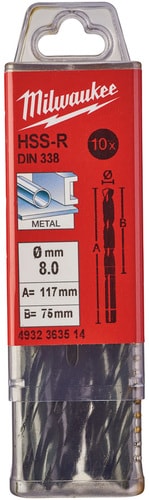 Набор оснастки Milwaukee 4932363514 (10 предметов)
