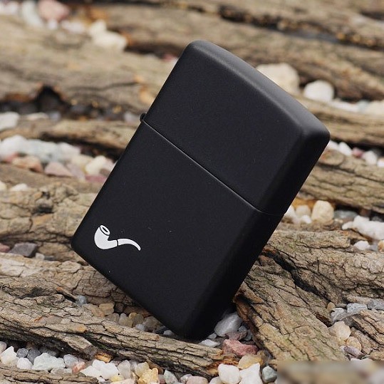 Зажигалка Zippo Pipe 218PL Black Matte