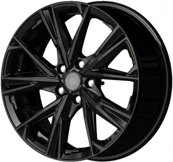 Литые диски Carwel Грейс 18x7" 5x115мм DIA 70.2мм ET 45мм BK
