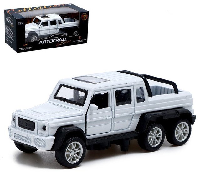 Внедорожник Автоград Джип 6X6 7668744 (белый)