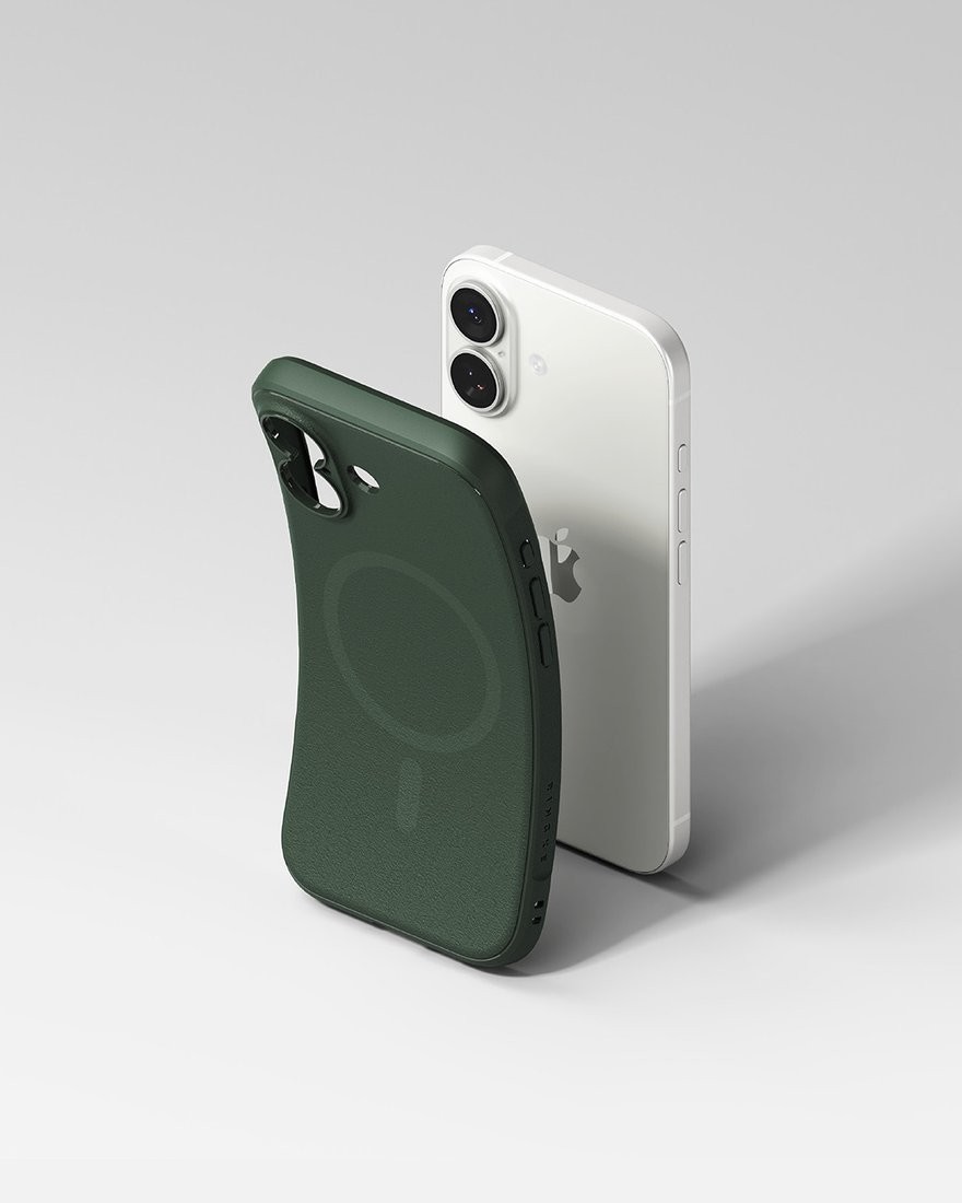 Чехол для телефона Ringke Onyx Magnetic для iPhone 17 (Dark Green)