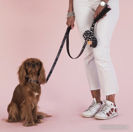 Поводок United Pets Complete Me Leash (L, розовый камуфляж)