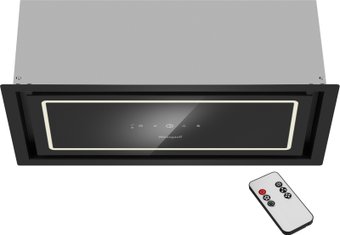 Кухонная вытяжка Weissgauff Quadra 600 Touch Black Glass