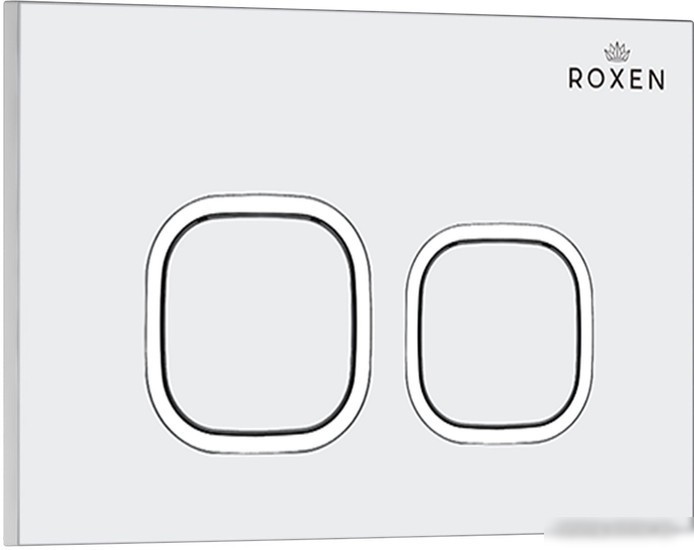 Унитаз подвесной Roxen Boro в комплекте с инсталляцией StounFix Slim 6 в 1 540025 (кнопка: белый глянец)