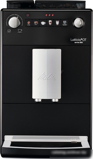 Эспрессо кофемашина Melitta Latticia OT frosted black F30/0-100