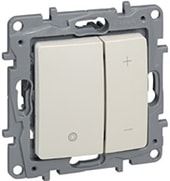 Светорегулятор (диммер) Legrand Etika 6 723 18 (слоновая кость)
