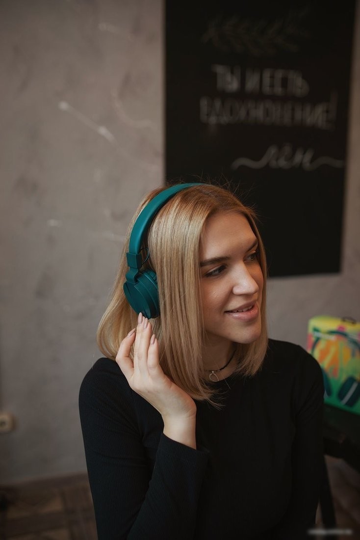 Наушники More Choice HW15 (зеленый)