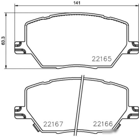 Brembo P23164